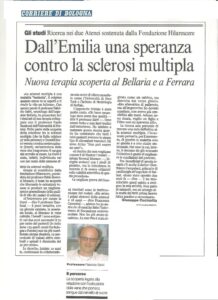 stampa 218x300 Sclerosi Multipla: gli eccezionali paladini anche su Facebook uniti per informare ed informarsi.