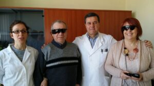 Dott. Chizzolini con pazienti - Camposampiero